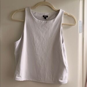 Express body contour White Sleeveless Top